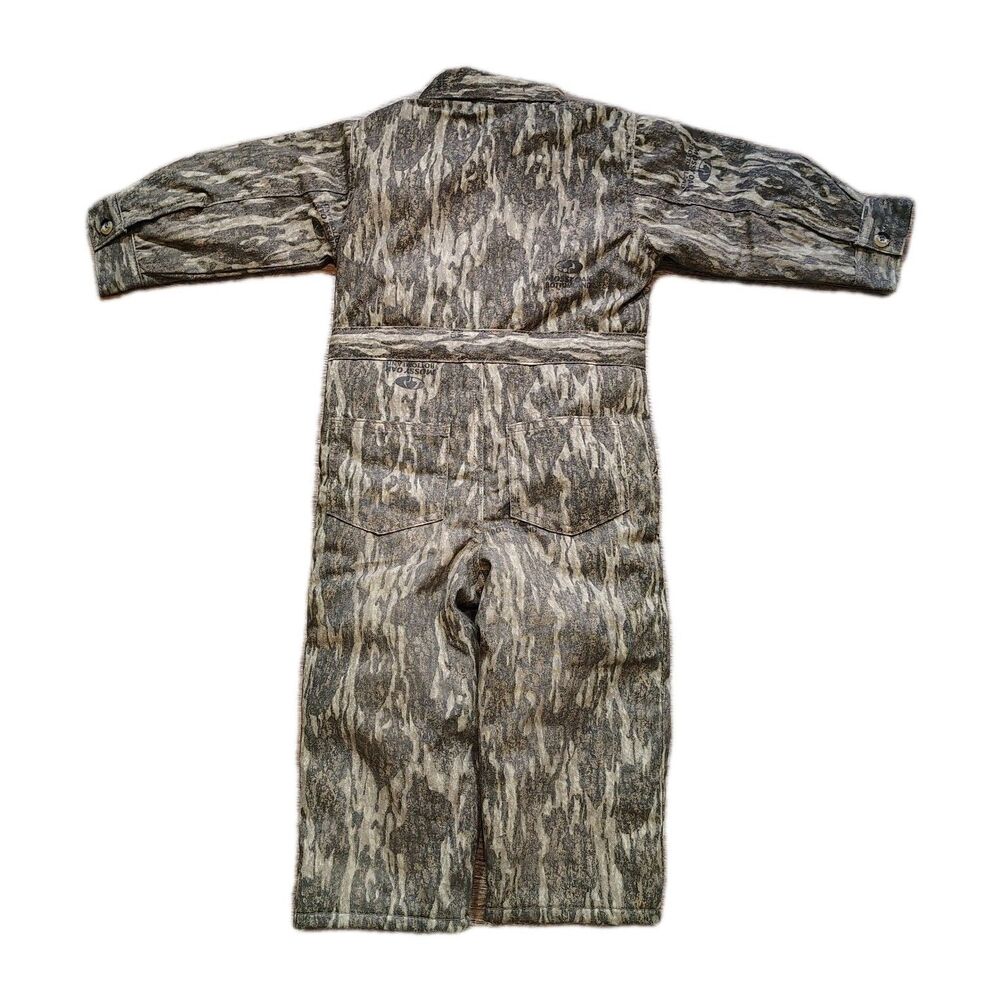 Boys Mossy Oak Gamehide Camo Insulated Coveralls One Piece Size 2T - Picture 12 of 13